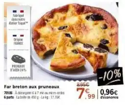 Thiriet Far breton aux pruneaux offre