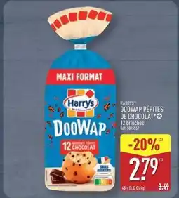 ALDI Harry's - doowa pepites de chocolat offre