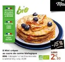 Thiriet bio Mini crêpes offre