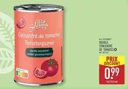 ALDI All seasons - doble concentre de tomates offre