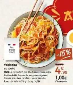 Thiriet Yakisoba au porc offre