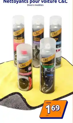 Action Nettoyants pour voiture offre