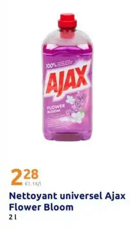 Action Ajax - nettoyant universel flower bloom offre