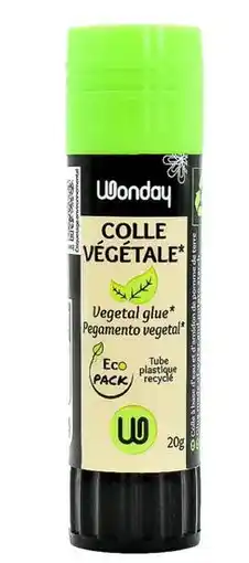 Bureau Vallée Wonday - baton de colle végétale offre
