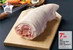 Hyper U Abat tête de veau sans os avec langue offre