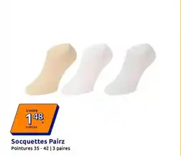 Action Socquettes pairz offre