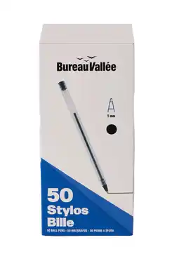 Bureau Vallée Bureau vallée - 50 stylos bille offre