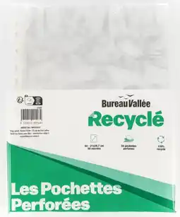 Bureau Vallée Bureau vallée - 50 pochettes perforées offre