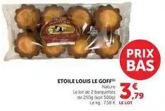 Hyper U Louis le goff - etoile offre