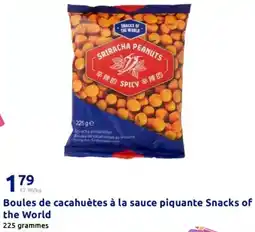 Action Snacks of the world - boules de cacahuètes à la sauce piquante offre