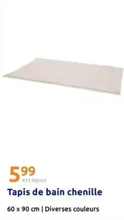 Action Tapis de bain chenille offre