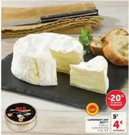 Hyper U Réo - camembert aop offre