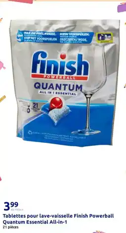 Action Finish - tablettes pour lave-vaisselle powerball offre
