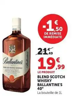 U Express Ballantine's - blend scotch whisky offre