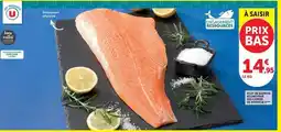 Hyper U U - filet de saumon atlantique des fjords de norvegeu offre
