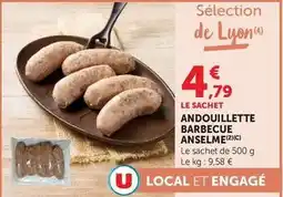 U Express Charcuterie pere anselme - andouillette barbecue offre