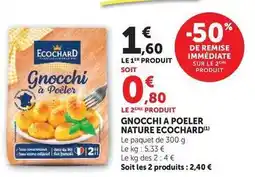 U Express Ecochard - gnocchi a poeler nature offre