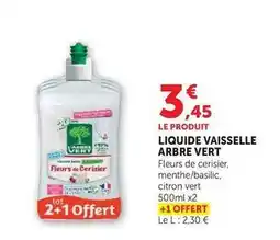 U Express L'arbre vert - liquide vaisselle offre