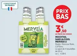 Super U U - merveia mocktail sans alcool offre