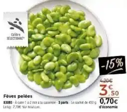 Thiriet Fèves pelées offre
