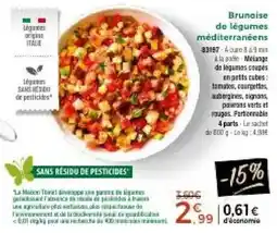 Thiriet Brunoise de légumes méditerranéens offre