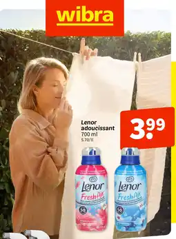 Wibra Lenor adoucissant offre