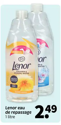 Wibra Lenor eau de repassage offre