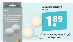 Wibra wibra Balles de séchage offre