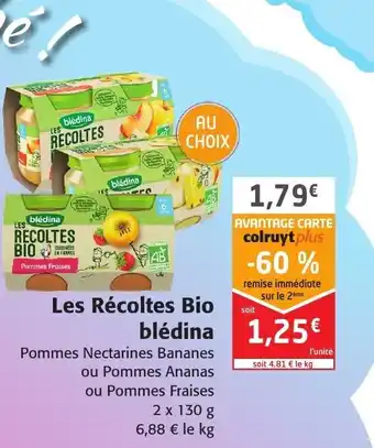 Colruyt Les Récoltes Bio offre