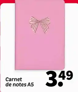 Wibra Carnet de notes A5 offre