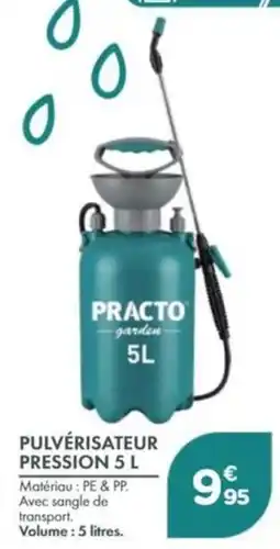 Point Vert PRACTO PULVÉRISATEUR offre