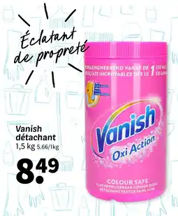 Wibra Vanish détachant offre