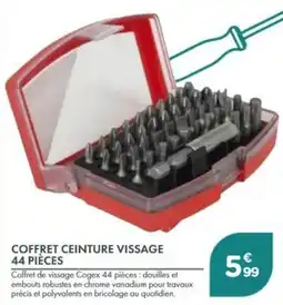 Point Vert Cogex Coffret ceinture vissage offre