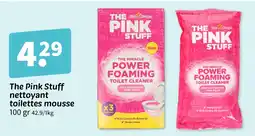 Wibra The Pink Stuff nettoyant toilettes mousse offre