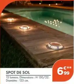Point Vert SPOT DE SOL offre