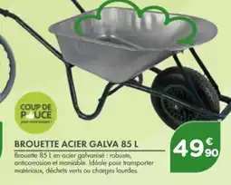 Point Vert BROUETTE ACIER GALVA offre