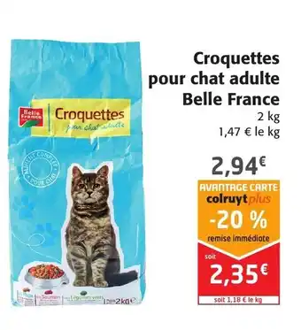 Colruyt Croquettes Pour Chat Adulte offre