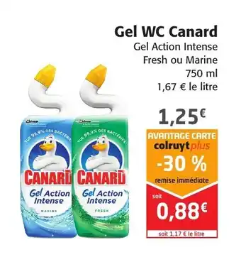Colruyt Gel WC Canard offre
