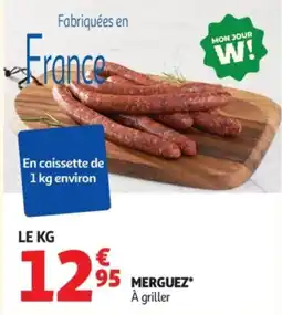 Auchan MERGUEZ* offre