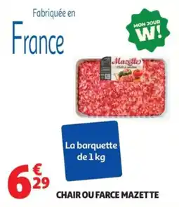 Auchan Mazette Chair ou farce offre