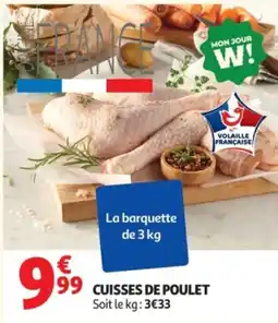 Auchan Volaille Française Cuisse de Poulet offre