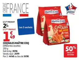 Auchan Maître CoQ Coq'Ailes offre