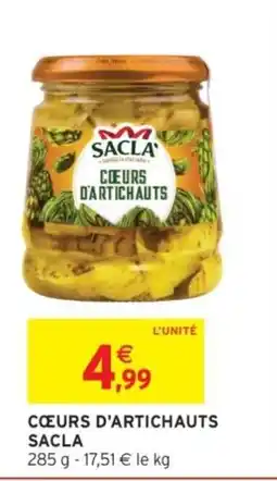 Intermarché SACLA CŒURS D'ARTICHAUTS offre