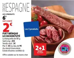 Auchan LE COCHON FUTÉ offre