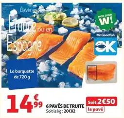 Auchan Mr. Goodfish Truite offre