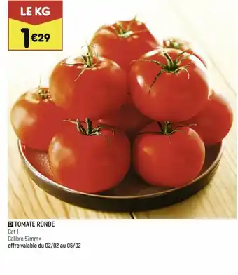 Leader Price Tomate Ronde offre