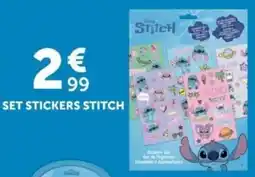Centrakor Stitch Set Stickers Stitch offre