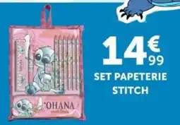 Centrakor STITCH SET PAPETERIE offre