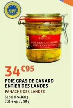 E.Leclerc PANACHE FOIE GRAS DE CANARD offre