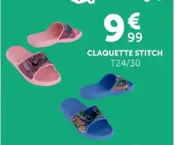 Centrakor Claquette stitch offre
